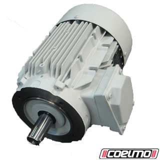 MOTEUR ASYNCHRONE LEROY SOMER 4P LS100L 2,4KW B14/V18 230/400 EFF2
